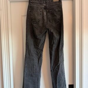 Zara Gray Denim Jeans